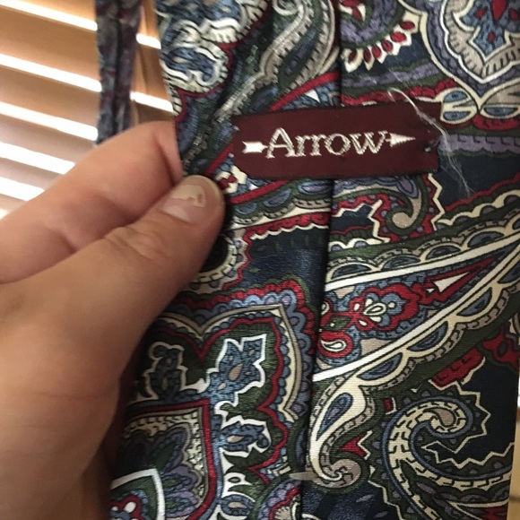 Retro Paisley tie - Picture 3 of 4